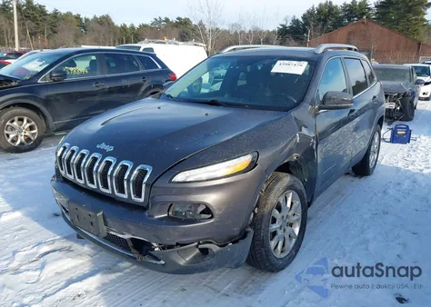 2016 Jeep Cherokee Limited from USA, damaged, VIN 1C4PJMDS4GW333999
